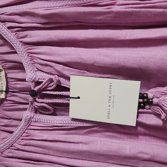 NWT Spell Bella Smock Dress Size - Picture 8 of 8